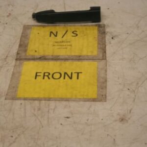 2006 TOYOTA YARIS 1.0. PASSENGER SIDE FRONT OUTER HANDLE IN BLACK