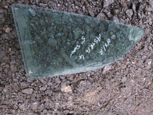 VAUXHALL ASTRA MK4 G. DRIVER REAR DOOR WINDOW GLASS
