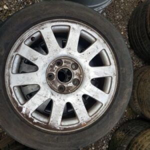 AUDI A3 A4 4A0601025P ALLOY WHEELS WITH TYRES 205 55 16 INCH 16"