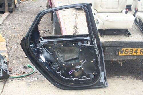 2018 JAGUAR XF X260 SALOON PASSENGER SIDE REAR DOOR BARE IN BLACK GOOD CONDITION - Image 2