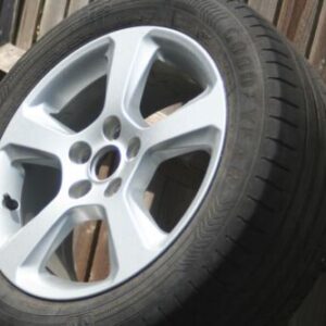 FORD FOCUS 5 SPOKE ALLOY WHEELS TYRE DAMAGED SET OF 4