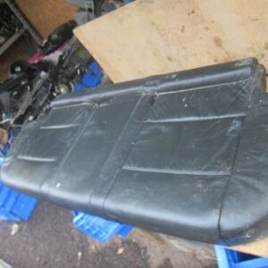 2006 BMW X5 E53. REAR SEAT LOWER IN BLACK LEATHER