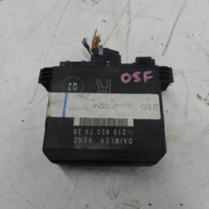 2002 MERCEDES BENZ E CLASS W210. DRIVER SIDE FRONT DOOR ECU