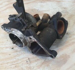 2009 FORD TRANSIT 2.2 DIESEL MANUAL MK7. COOLANT THERMOSTAT HOUSING.