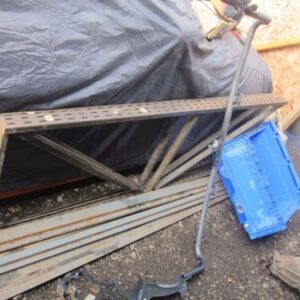 1998 MERCEDES BENZ SLK CONVERTIBLE. ROOF FRAME BOOT LID