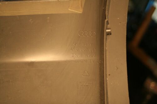 GENUINE OE 4F0807061 AUDI A6 ALL ROAD FRONT BUMPER LOWER TRIM SPLITTER - Image 5