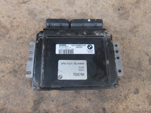 2002 MINI ONE R50 MANUAL 1.6 PETROL. ENGINE ECU