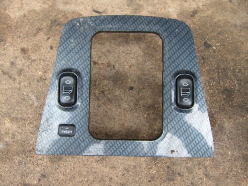 1998 MERCEDES BENZ SLK CONVERTIBLE. WINDOW SWITCHES AND SURROUND