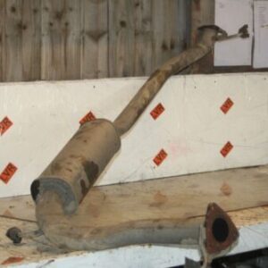 2008 HONDA CIVIC MK8. 2.2 DIESEL. EXHAUST MIDDLE SECTION SILENCER