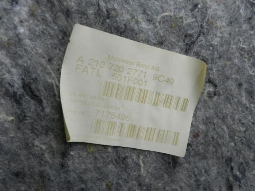 2002 MERCEDES BENZ E CLASS W210. PASSENGER SIDE FRONT DOOR CARD - Image 3