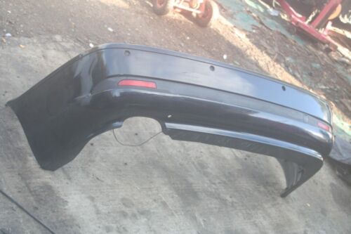 2004 BMW 318CI CONVERTIBLE. DAMAGED REAR BUMPER IN BLACK WITH SENSORS