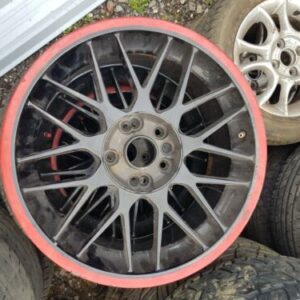 SET OF 4 MULTI FIT ALLOYS WITH 3 FREE TYRES 225 45 17 INCH REMOVED FROM A GOLF