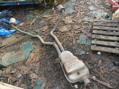 2014 LAND ROVER DISCOVERY 4 L319. EXHAUST TWIN BACK BOX SILENCERS