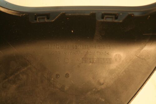 GENUINE OE 9801899 REAR BUMPER TRIM MINICOUNTRYMAN R60 DIFFUSER LOWER SPOILER - Image 5