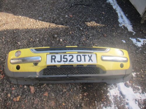 2002 MINI ONE R50 MANUAL 1.6 PETROL.  FRONT BUMPER IN YELLOW DAMAGED