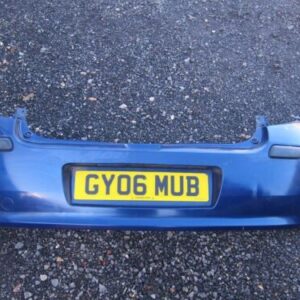 2006 RENAULT CLIO MK3. REAR BUMPER IN BLUE