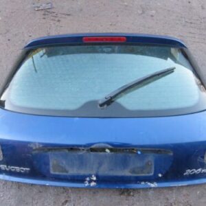 2001 PEUGEOT 206 1.6 PETROL MANUAL. BOOT LID IN BLUE