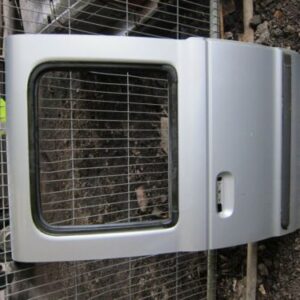 2002 FORD RANGER MK1 2.5 DIESEL MANUAL DRIVER REAR DOOR SHELL SILVER