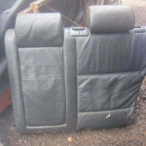 2006 BMW X5 E53. REAR SEAT BACK REST BLACK LEATHER