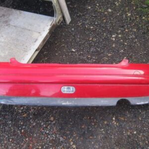 2003 MINI R52 1.6 PETROL. REAR BUMPER IN RED