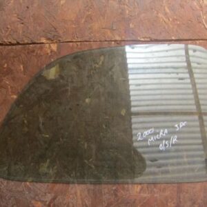 2000 NISSAN MICRA 1.0 PETROL MANUAL K11. DRIVER SIDE REAR WINDOW GLASS