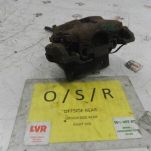 2011 BMW 1 SERIES 2.0 DIESEL N47 E82. DRIVER SIDE REAR BRAKE CALIPER AND CARRIER