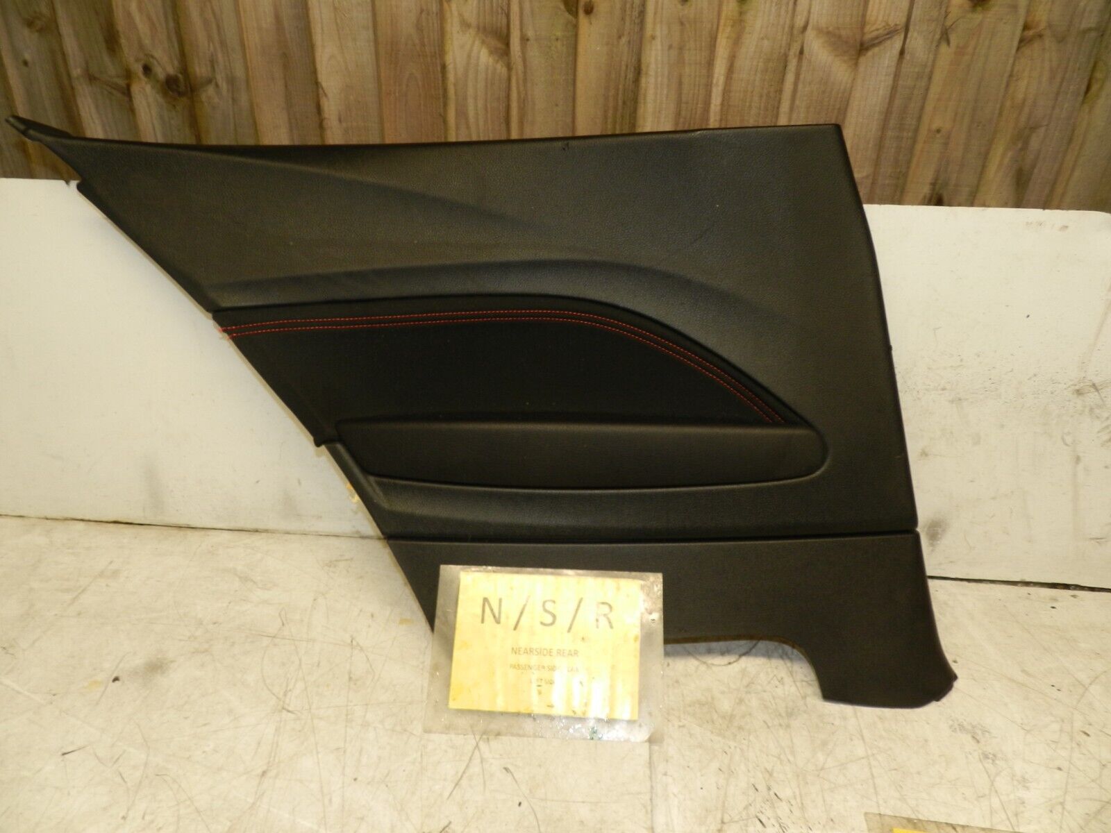 2014 BMW 1 SERIES F21 118D. PASSENGER SIDE REAR DOOR CARD SIDE PANEL