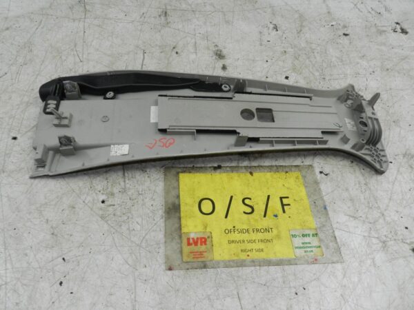 2012 FORD GALAXY MK3 TITANIUM. DRIVER SIDE FRONT B PILLAR UPPER TRIM - Image 4