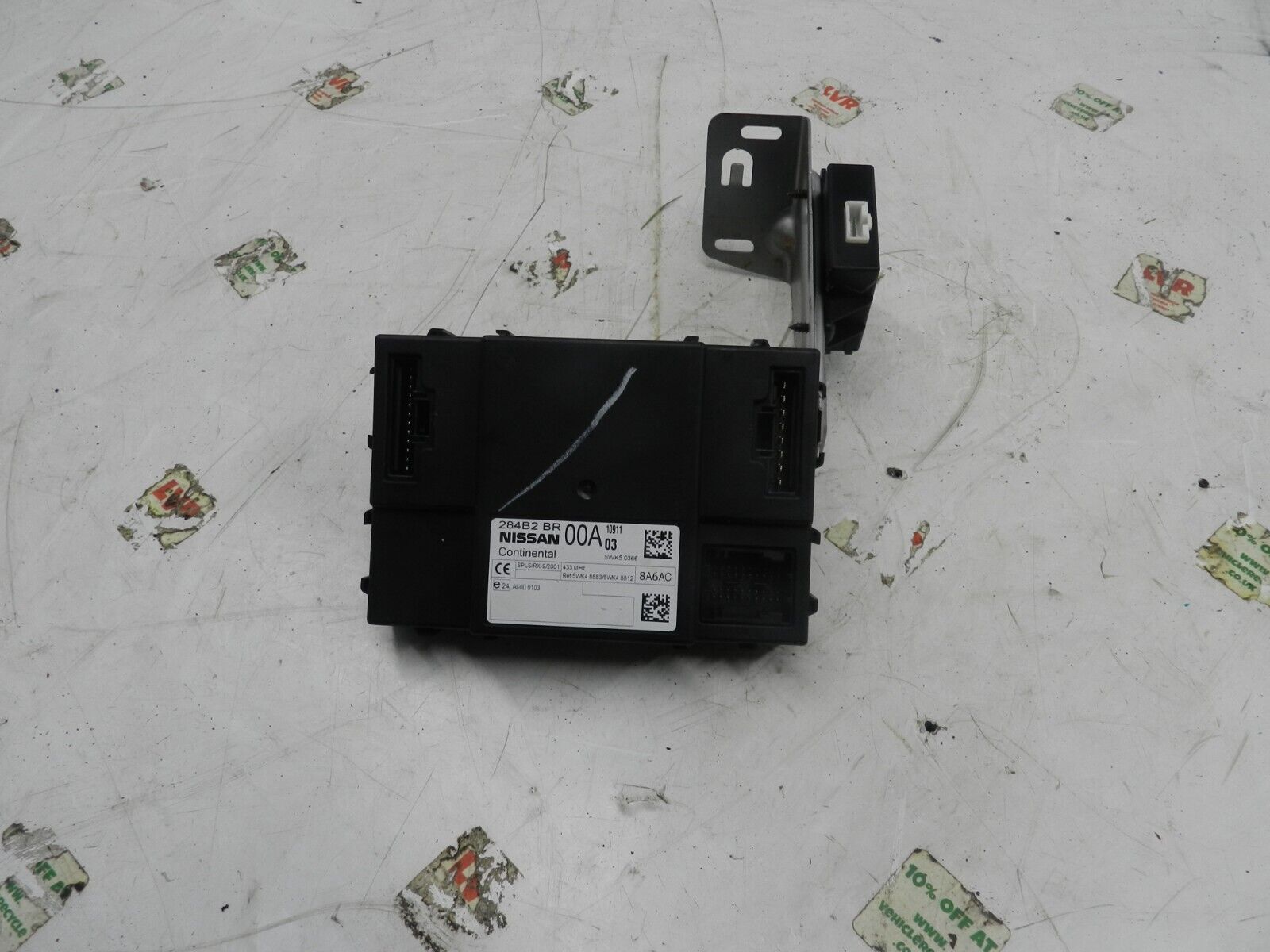 2011 NISSAN QASHQAI J10 MK1. BCM BODY CONTROL MODULE 284B2BR00A
