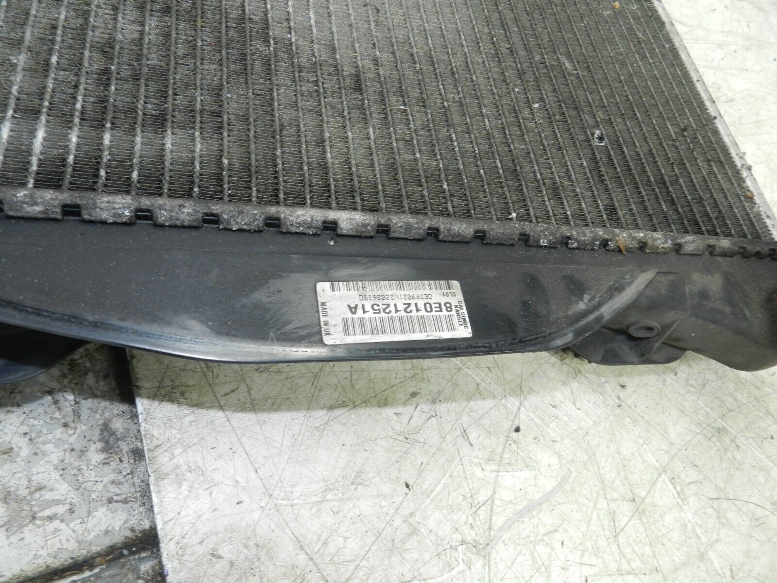 (121) 2007 AUDI A4 SALOON B7. COOLING RADIATOR 8E0121251A - Image 3