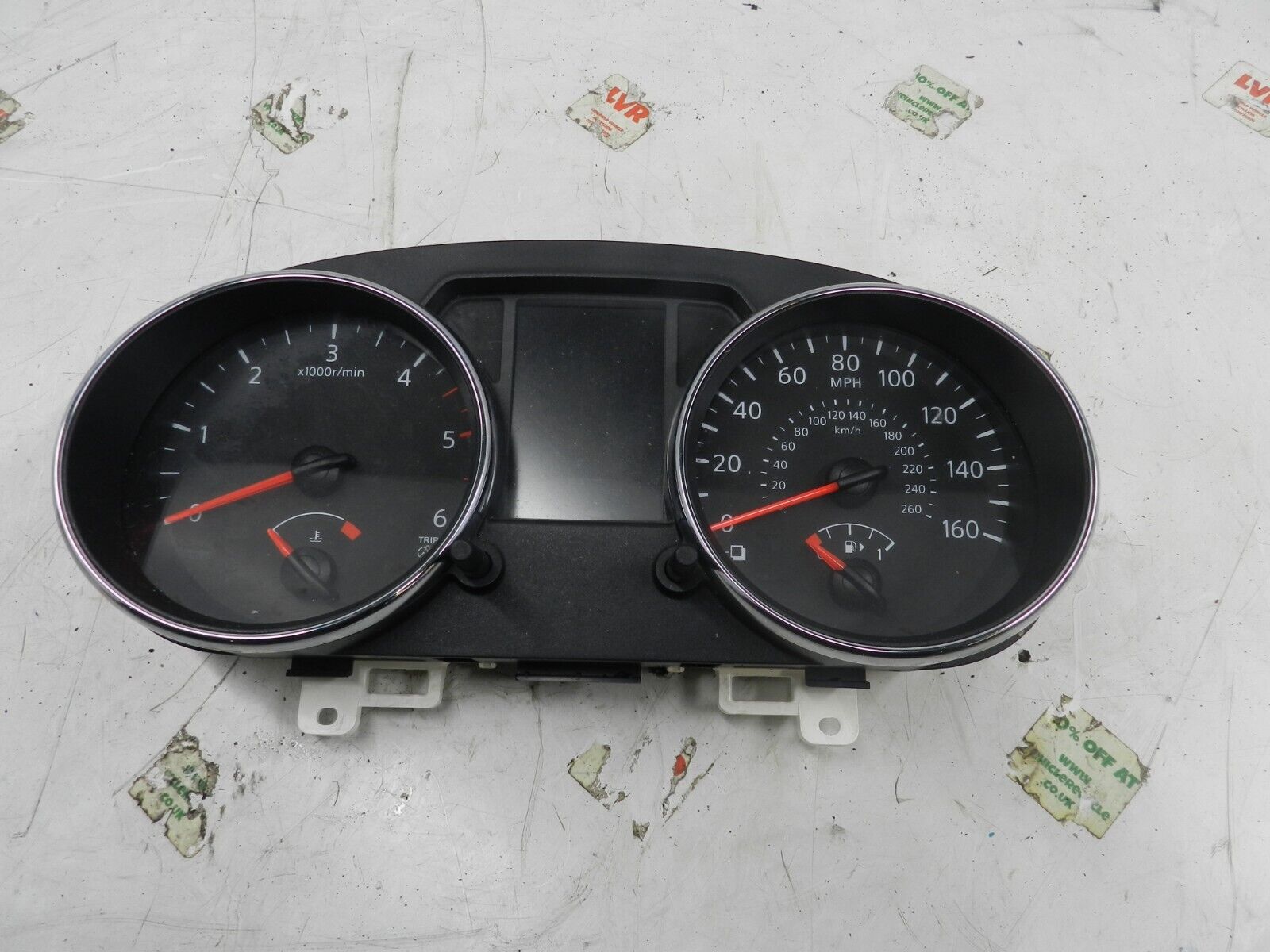 2011 NISSAN QASHQAI J10 MK1. INSTRUMENT CLUSTER SPEEDOMETER SPEEDO CLOCKS
