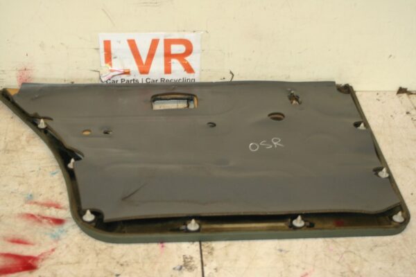 1988 BMW 525 E28. OFF SIDE DRIVER REAR DOOR CARD - Image 2