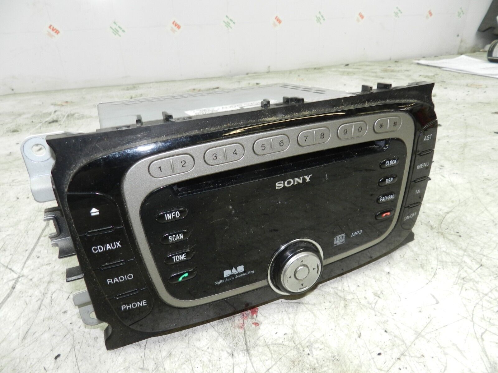 2012 FORD GALAXY MK3 TITANIUM. SONY RADIO BS7T18C939FB DAB GPS