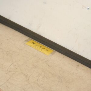 1988 BMW 735 7SERIES E32. PASSENGER SIDE FRONT DOOR SILL TRIM BENT