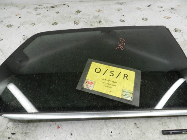 2012 FORD GALAXY MK3 TITANIUM. DRIVER SIDE REAR QUARTER GLASS WINDOW