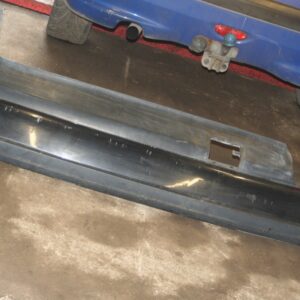 1988 BMW 735 7SERIES E32. REAR BUMPER IN BLACK