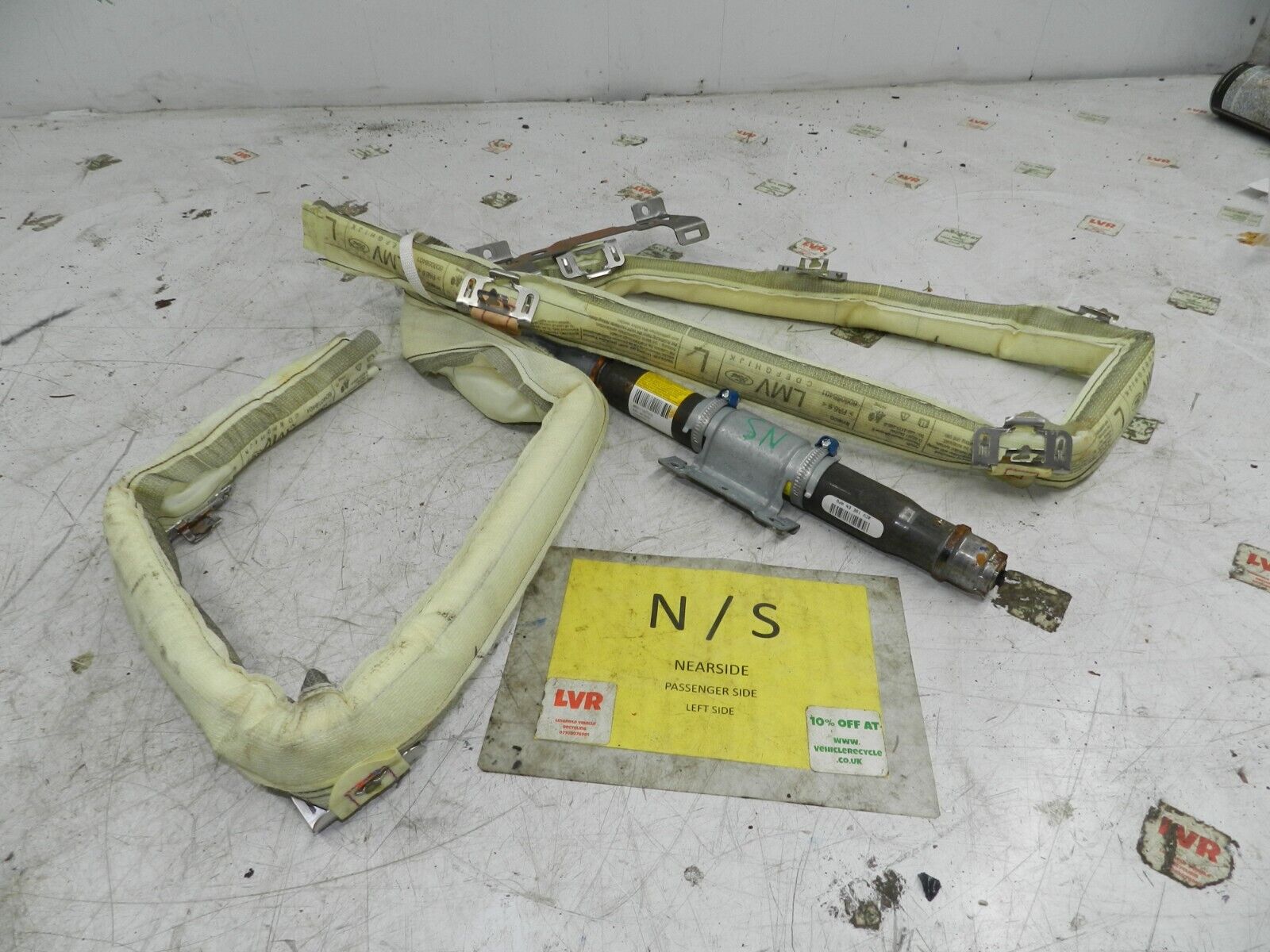 2012 FORD GALAXY MK3 TITANIUM. PASSENGER SIDE AIR BAG CURTAIN - Image 2