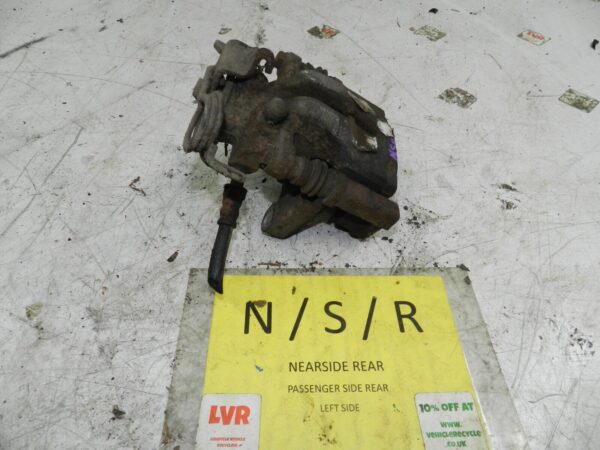 2012 FORD GALAXY MK3 TITANIUM. PASSENGER SIDE REAR BRAKE CALIPER AND CARRIER