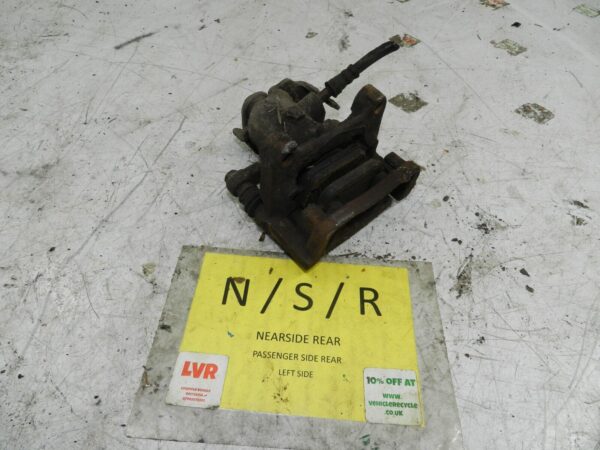 2012 FORD GALAXY MK3 TITANIUM. PASSENGER SIDE REAR BRAKE CALIPER AND CARRIER - Image 3