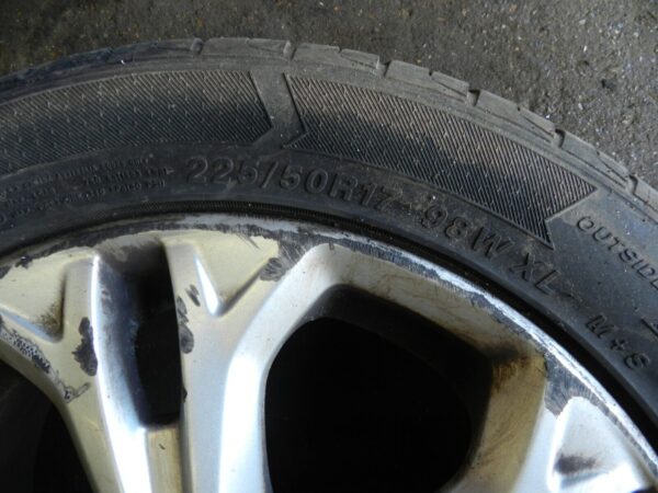 2012 FORD GALAXY MK3 TITANIUM. SET OF 4 ALLOY WHEELS + TYRES 255 50 R17 - Image 6