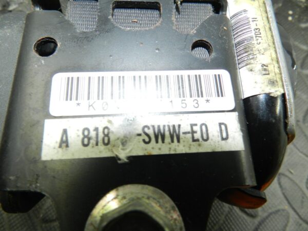 148 2007 HONDA CRV MK3. PASSENGER SIDE FRONT SEAT BELT 81450SWW - Image 3