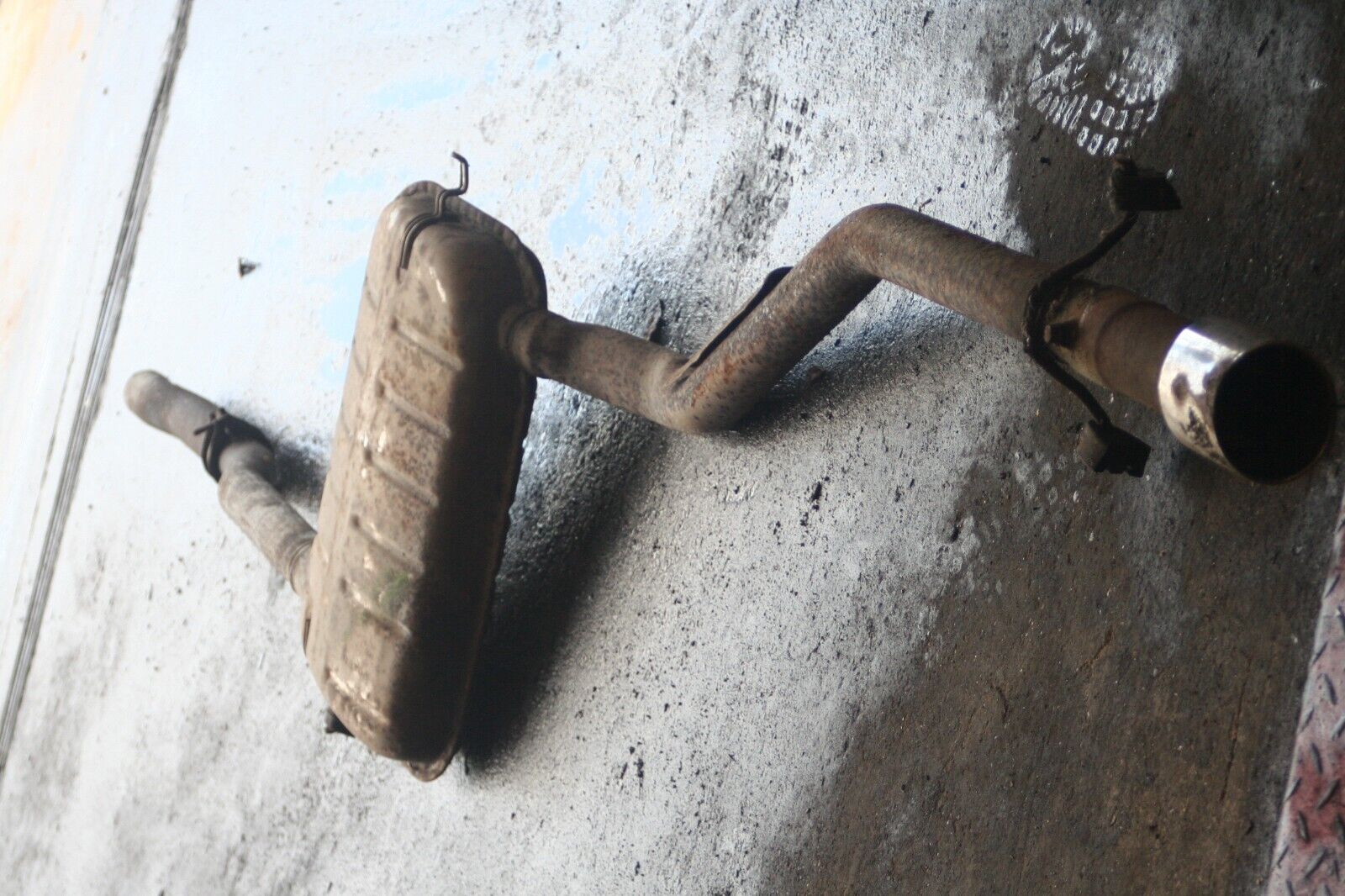 1999 VOLVO C70 2.4 PETROL. EXHAUST BACK BOX TAIL PIPE