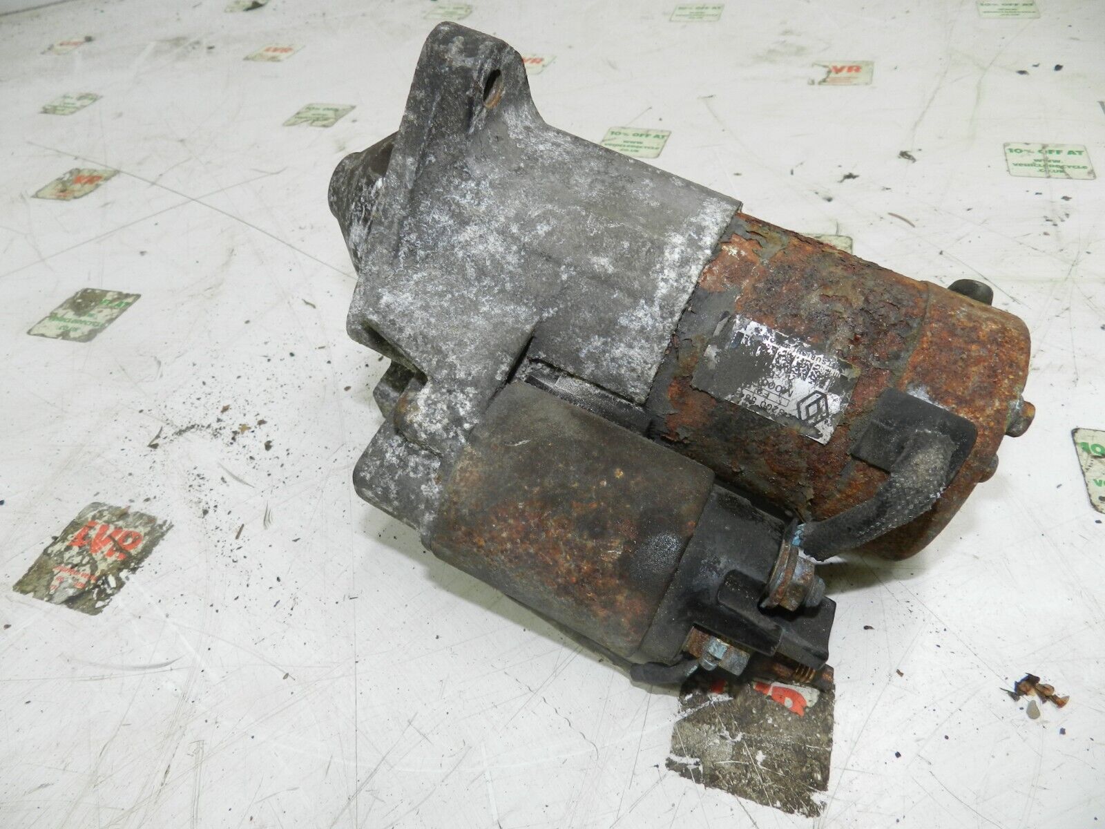 (126) RENAULT CLIO MK3 FACELIFT. 1.5 DCI STARTER MOTOR - Image 2