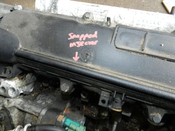 (126) RENAULT CLIO MK3 FACELIFT. 1.5 DCI DIESEL BARE ENGINE - SNAPPED INJECTOR - Image 6