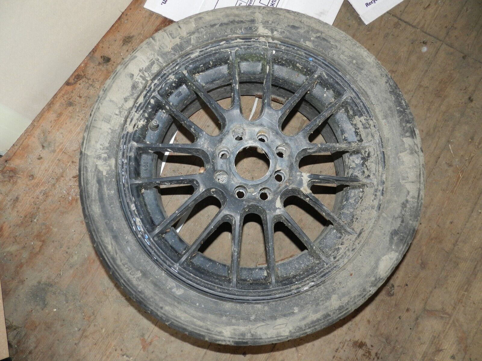 (126) RENAULT CLIO MK3 FACELIFT. SET OF 4 ALLOY WHEELS FREE TYRES + WHEEL NUTS