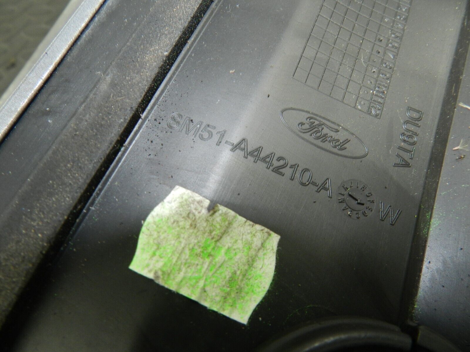 151. 2008 FORD FOCUS MK2 TITANIUM. REAR BOOT LID SPOILER IN SILVER - Image 5