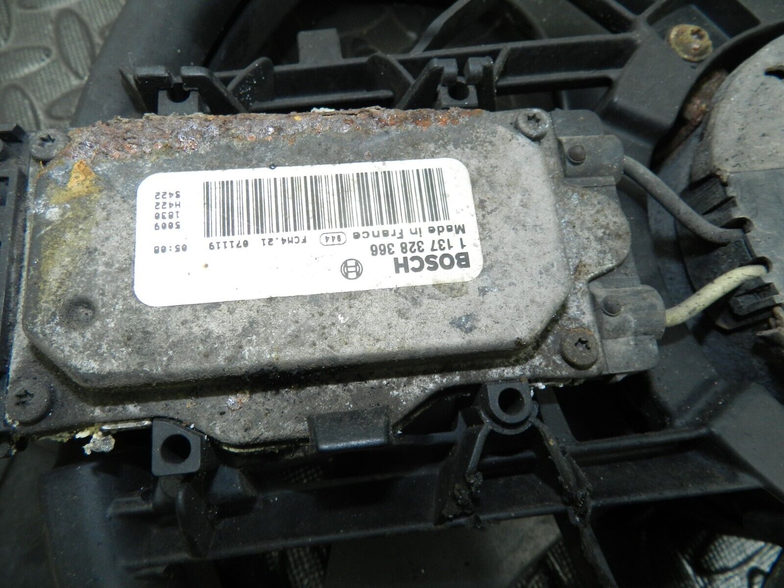 151. 2008 FORD FOCUS MK2 TITANIUM. COOLING RADIATOR FAN - Image 2