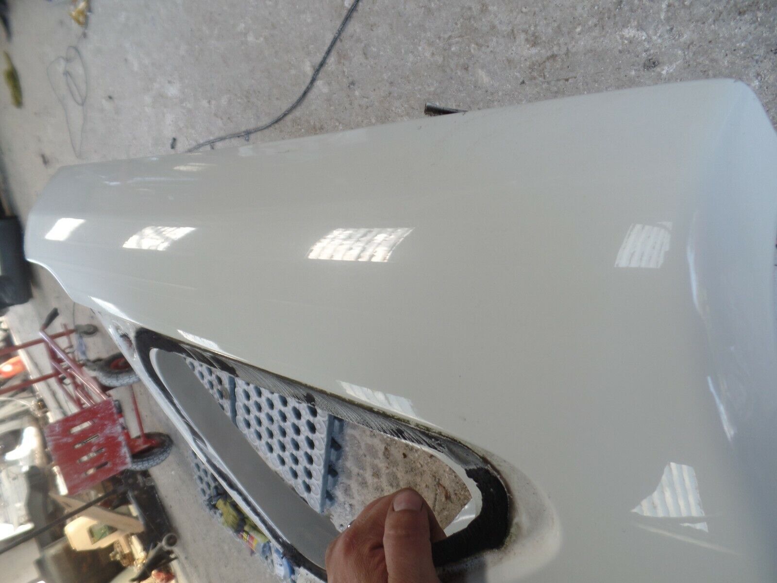 Nissan Note N-Tec 2015 N/S/R Passenger Rear Quarter Panel - Image 7