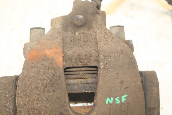 2014 FORD FOCUS MK3. PASSENGER SIDE FRONT BRAKE CALIPER + CARRIER - Image 2