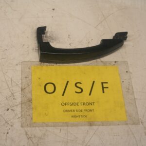 2014 FORD FOCUS MK3. DRIVER SIDE FRONT DOOR HANDLE IN BLACK